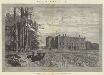 Castillo de Kimbolton, la residencia del Duque de Manchester
